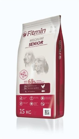 Fitmin Medium Senior 3 kg - sucha karma dla starszych psów ras średnich 3kg