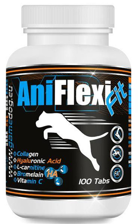 Game Dog Aniflexi Fit V2 100 Tab. - suplement diety dla psów, na stawy, 100tabl.