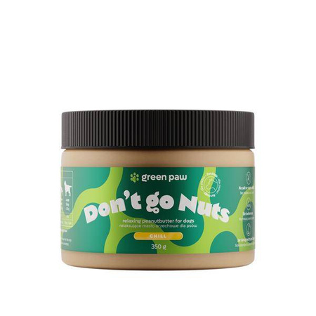 Green Paw Don't go Nuts  350 g (pudeł.) - masło orzechowe z CBD dla psów