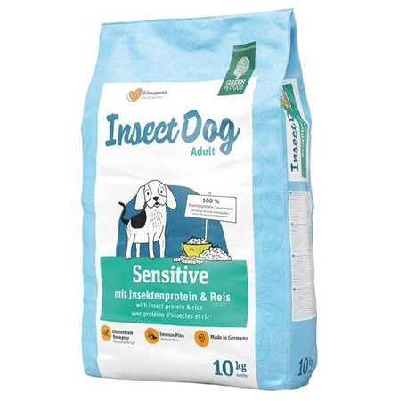 InsectDog Sensitive 10kg - hipoalergiczna sucha karma dla psów dorosłych, 10kg