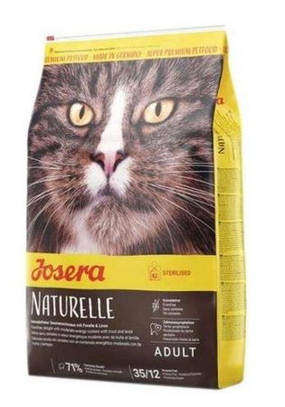 Josera Naturelle 400 g - sucha karma dla kotów dorosłych, 400g