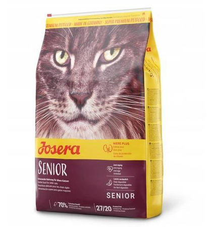 Josera Senior 2 kg - Sucha karma dla kotów starszych.