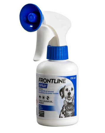 MERIAL FRONTLINE spray na pchły i kleszcze pies / kot 250ml