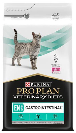 Pro Plan Veterinary Diet FELINE Gastrointestinal 5kg kot - specjalistyczna sucha karma dla kotów, na problemy trawienne, 5kg