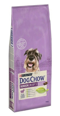 Purina Dog Chow Senior Lamb 14 kg - sucha karma dla starszych psów z jagnięciną 14kg
