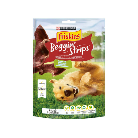 Purina Friskies Beggin' Strips przysmak dla psów o smaku bekonu 120 g
