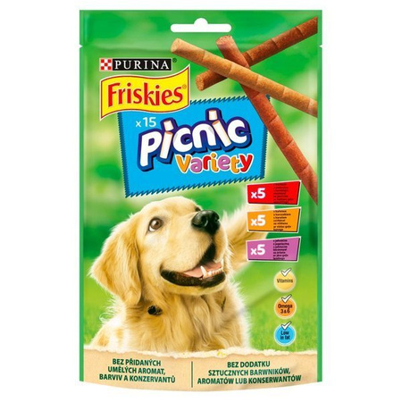 Purina Friskies Picnic Variety 126 g - przysmak dla psów 126g