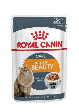 Royal Canin Care Intense Beauty 85 g - mokra karma dla kotów o wrażliwym przewodzie pokarmowym w sosie 85g
