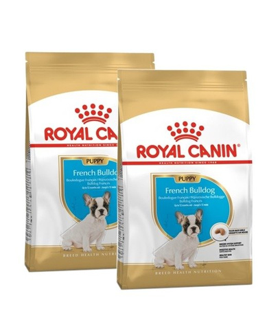 Royal Canin French Bulldog Puppy 2x 10 kg - sucha karma dla młodych psów rasy Buldog Francuski 2x 10kg