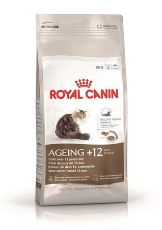 Royal Canin Senior Ageing 12+ 2 kg- sucha karma dla starszych kotów powyżej 12 roku życia 2kg