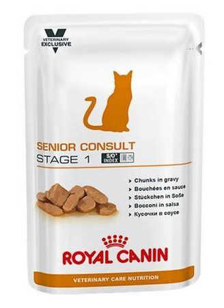 Royal Canin VCN Cat SC Stage 1 / 100g - Karma dla kotów dojrzałych, powyżej 7 roku życia.