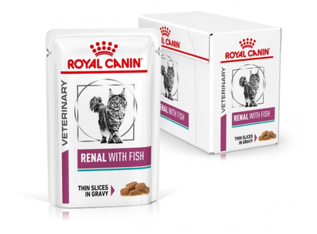 Royal Canin Vet. Diet Renal Tuńczyk 85g - mokra karma dla kotów dorosłych z zaburzeniami funkcjonowania nerek, 85g