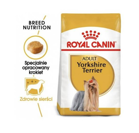 Royal Canin Yorkshire Terrier Adult 7.5 kg - sucha karma dla psów rasy Yorkshire terrier 7.5kg