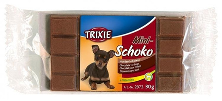 Trixie Mini - Schoko Hundeschokolade 30 g - mini czekolada dla psów czarna 30g