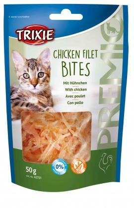 Trixie Premio'Chicken Filet Bites 50 g - przysmak dla kota filet z kurczaka 50g