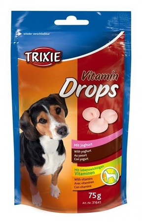 Trixie Vitamin Drops Mit Joghurt 200 g - Dropsy jogurtowe dla psów 200g