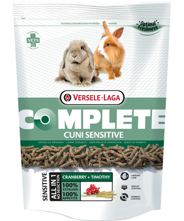 Versele - Laga Cuni Sensitive Complete 500 g - sucha karma dla królików 500g