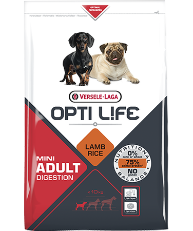 Versele - Laga Opti Life Adult Digestion 2.5 kg - sucha karma dla psów 2.5kg