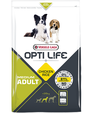 Versele - Laga Opti Life Adult Medium 2.5 kg - sucha karma dla psów rasy średniej 2.5kg
