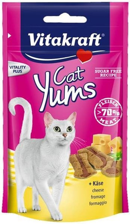 Vitakraft Cat Yums Kase 40g - przysmak mięsny dla kotów z serem 40g