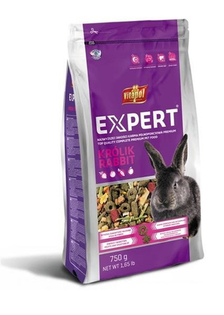 Vitapol expert karma pełnoporcjowa dla królika 750 g
