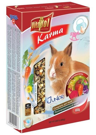 Vitapol karma pełnoporcjowa dla królika junior 400 g